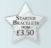 Starter Bracelets from &pound;3.00