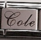 Cole - laser name clearance