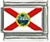 US State Flag - Florida 9mm Italian charm - Click Image to Close