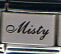 Misty - laser name clearance