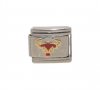Taurus enamel charm (21/4-21/5) 9mm Italian charm