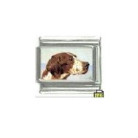 Dog charm - Pointer 5 - 9mm Italian charm
