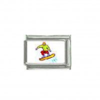Snowboarding - photo 9mm Italian charm