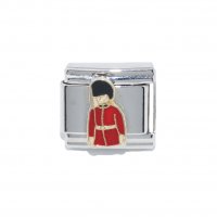 Buckingham Palace guard London - enamel charm