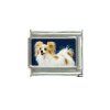 Dog charm - Papillion 1 - 9mm Italian charm