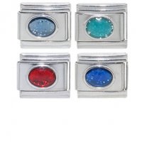 Sparkly ovals