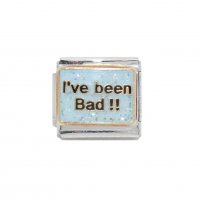 I've been bad! - enamel 9mm Italian charm