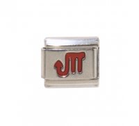 Scorpio symbol charm (24/10-22/11) 9mm Italian charm