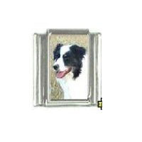 Dog charm - Australian shepherd 3 - 9mm Italian charm