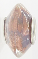 EB354 - Lilac and gold bead
