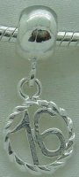 EB168 - Bead with 16 dangle
