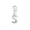 Letter T - Clip on charm fits Thomas Sabo stle bracelets