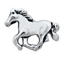 Horse Running 8mm floating charm - fits living memory locket