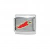 Red chilli pepper (a) - 9mm Italian charm