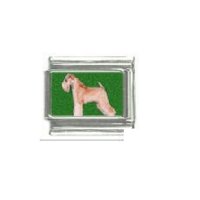 Dog charm - Wheaton Terrier 1 - 9mm Italian Charm