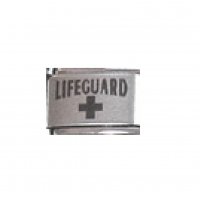 Lifeguard - laser 9mm Italian charm