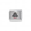 Rocket - 9mm Enamel Italian Charm