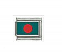 Flag - Bangladesh photo 9mm Italian charm