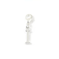 Letter I - Clip on charm fits Thomas Sabo style bracelets