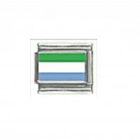 Flag - Sierra Leone photo 9mm Italian charm