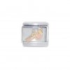 Virgo enamel (24/8-23/9) 9mm Italian charm