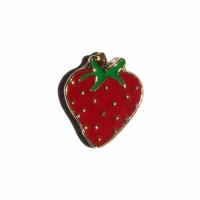 Strawberry 8mm floating locket charm