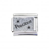 Precious sparkly 9mm Italian charm - fits classic bracelet