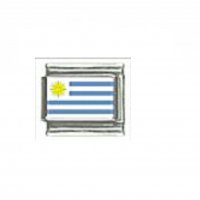 Flag - Uruguay photo 9mm Italian charm