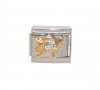 Taurus with rhinestone 9mm Italian charm