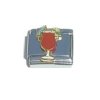 Cocktail drink glass - 9mm enamel Italian charm