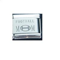 Football Mom - Laser 9mm Italian charm