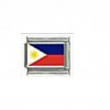 Flag - Philippines photo 9mm Italian charm