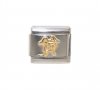 Sagittarius gold enamel (23/11-21/12) 9mm Italian charm