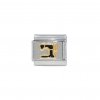 Sewing machine - enamel 9mm Italian charm