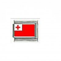 Flag - Tonga photo 9mm Italian charm