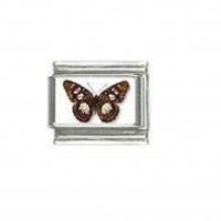 Butterfly photo a101 - 9mm Italian charm