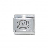 Cheeky Monkey - 9mm Laser Italian Charm