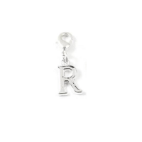 Letter R - Clip on charm fits Thomas Sabo style bracelets