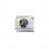 World travel 9mm Italian charm fits classic bracelets