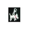 Dog with red collar - Clip on charm fits Thomas Sabo