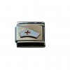 Nurses Hat (d) - 9mm enamel Italian charm