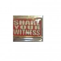 Share your witness - photo 9mm Italian charm
