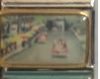 Race track - race - photo enamel Italian charm