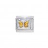 November Sparkly butterfly birthmonth - 9mm Italian charm
