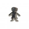 Silvertone little boy 9mm floating locket charm