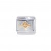 Sagittarius enamel (23/11-21/12) 9mm Italian charm
