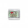 I love my kids - photo - 9mm Italian charm