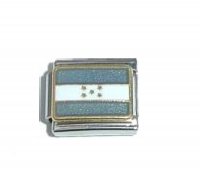 Flag - Honduras enamel 9mm Italian charm