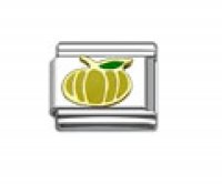 Yellow Pumpkin - 9mm Italian charm