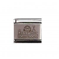 Scrapbooking - scrapbooks laser 9mm Italian charm